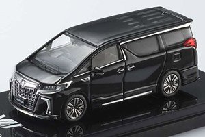 Toyota Alphard (H30W) Custom Version Black (Diecast Car)