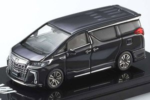 Toyota Alphard (H30W) Custom Version Sparkling Black Pearl Crystal Shine (Diecast Car)