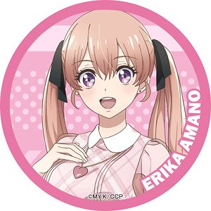 カッコウの許嫁 缶バッジ 天野エリカ (キャラクターグッズ)