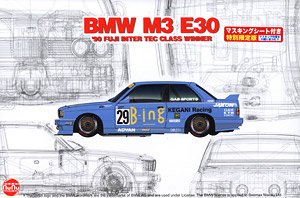 1/24 BMW M3 E30 Gr.A 1990 インターTEC クラスウィナー in 富士スピードウェイ マスキングシート付き (プラモデル)