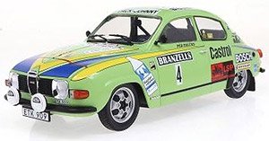 サーブ 96 V4 1976年スウェーデンラリー 優勝 #4 P.Eklund/B.Cederberg (ミニカー)