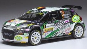 シトロエン C3 Rally2 2021年コンドロスラリー #9 C. De Cecco/J.Humblet (ミニカー)