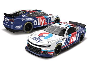 `アレックス・ボウマン` #48 アリー スローバック シボレー カマロ NASCAR 2022 (ミニカー)