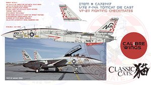 F-14A アメリカ海軍 VF-211 Fighting Checkmates (完成品飛行機)