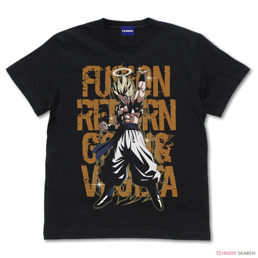 Dragon Ball Z Super Gogeta T-Shirt Black L (Anime Toy) Item picture1
