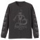 Dragon Ball Z Frieza Long Sleeve T-Shirt Sumi XL (Anime Toy) 商品画像1 Thumbnail