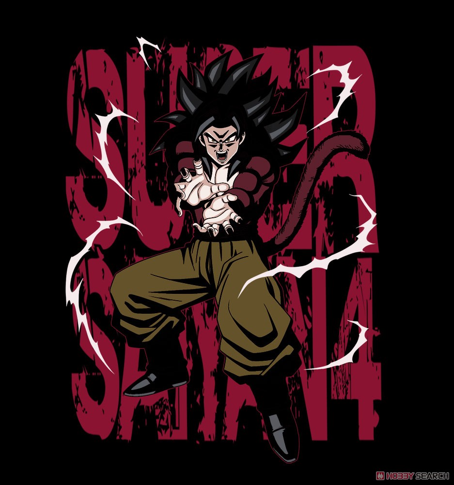 Dragon Ball GT Super Saiyan 4 Son Goku T-Shirt Black XL (Anime Toy) Item picture2