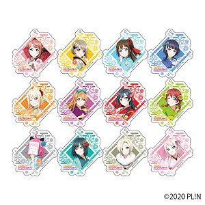 [Love Live! Nijigasaki High School School Idol Club] [Especially Illustrated] Acrylic Key Ring Collection (Set of 12) (Anime Toy)