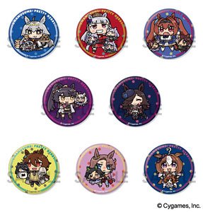 ウマ娘 プリティーダービー トレーディング缶バッジ～ぬいぐるみといっしょ～ Vol.1 (8個セット) (キャラクターグッズ)