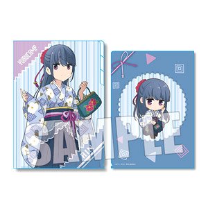 Clear File w/3 Pockets Laid-Back Camp Season 2 Rin Shima Kimono Ver. (Anime Toy)