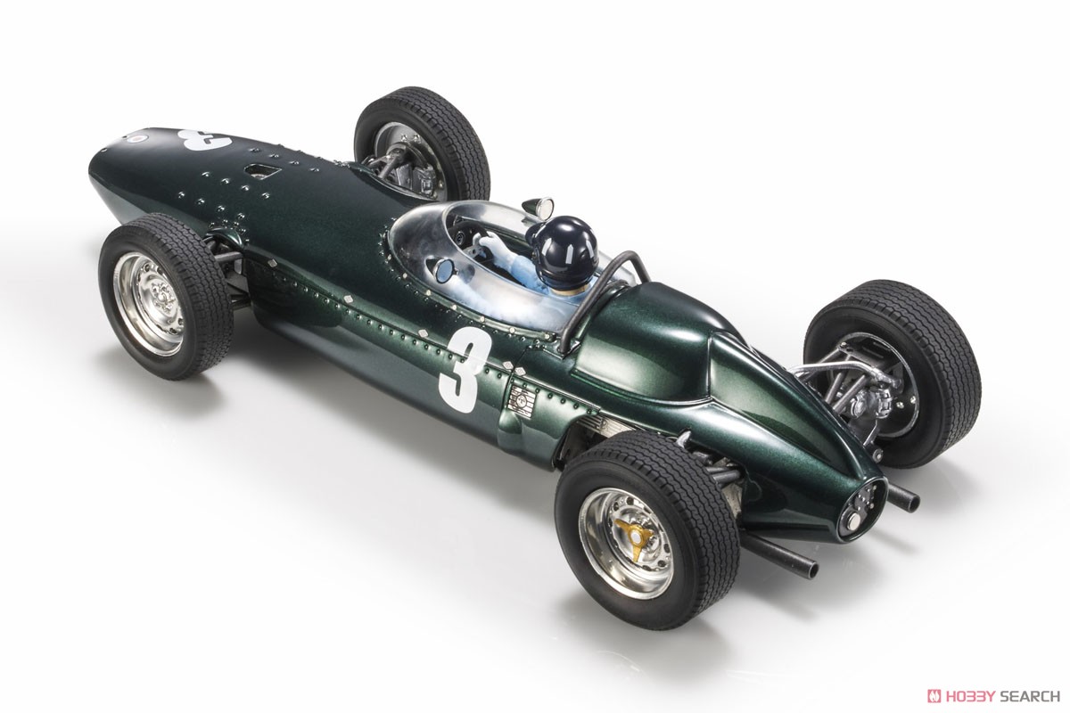 BRM P57 1962 South Africa GP Winner No,3 G.Hill w/Driver Figure (Diecast Car) Item picture2
