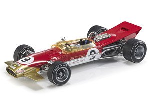 ロータス49B 1968 モナコGP ウィナー No,9 G.ヒル エンジンフード脱着可能 (ミニカー)
