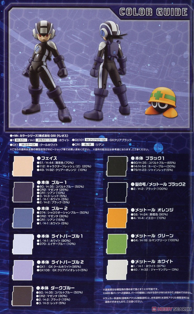 Dark Mega Man (Plastic model) Color1