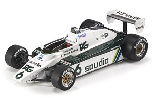 Williams FW08 1982 Belgium GP 2nd Place No,6 Keke Rosberg (Diecast Car)