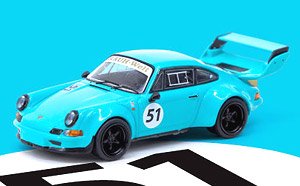 RWB Backdate Blue #51 (Diecast Car)