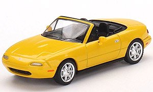 Eunos Roadster Sunburst Yellow (RHD) (Diecast Car)