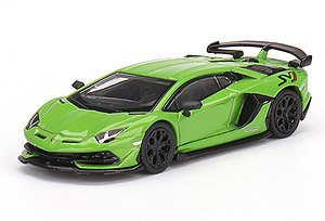 ランボルギーニ アヴェンタドール SVJ Verde Mantis (グリーン) (右ハンドル) (ミニカー)