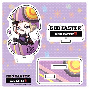 アクリルフィギュアプレート 「GOD EATER 3」 03 ジーク イースターVer. (ミニキャラ) (キャラクターグッズ)