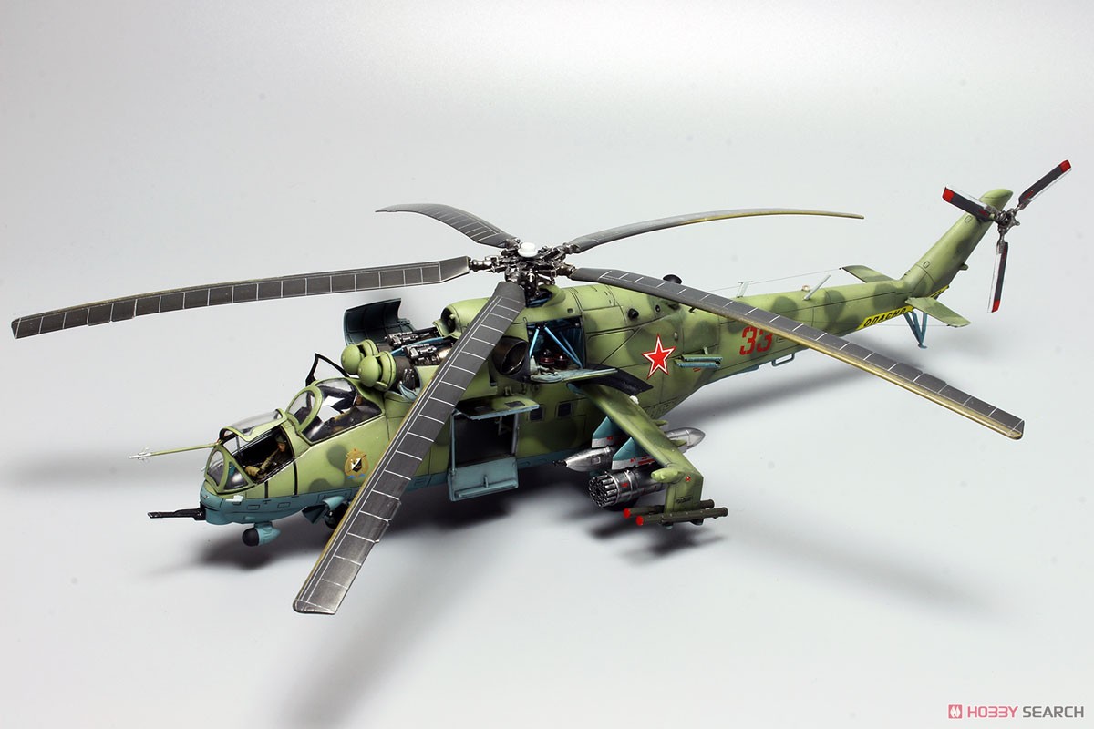 ロシア軍 攻撃ヘリコプター Mi-24V/VP `ハインドE` マスキングシート付き (プラモデル) 商品画像1