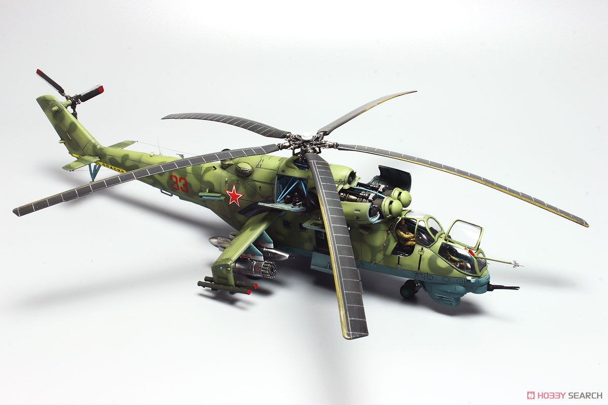 ロシア軍 攻撃ヘリコプター Mi-24V/VP `ハインドE` マスキングシート付き (プラモデル) 商品画像2