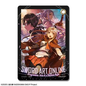 Sword Art Online Progressive: Aria of a Starless Night Leather Pass Case Design 07 (Assembly) (Anime Toy)
