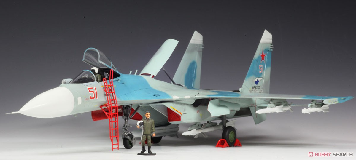 Su-27SM Flaneker B w/Camouflage Paper Pattern (Plastic model) Item picture1