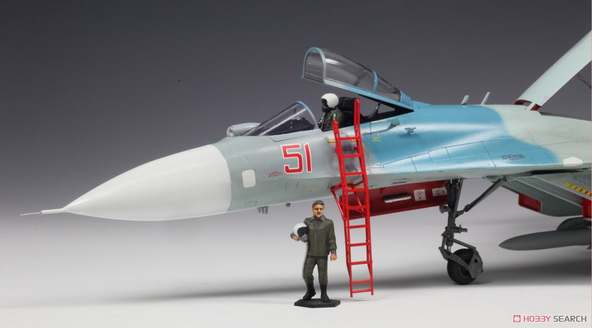 Su-27SM Flaneker B w/Camouflage Paper Pattern (Plastic model) Item picture5