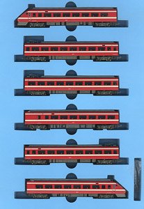 東武 200型 特急「りょうもう」 1800型カラーリング 6両セット (6両セット) (鉄道模型)