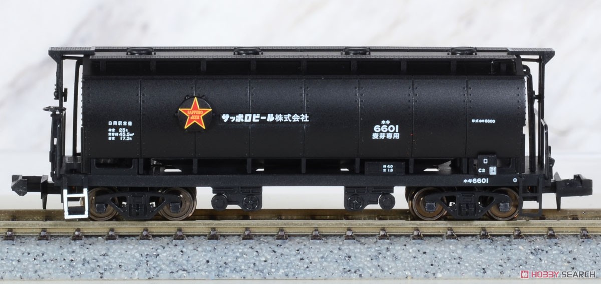 ホキ6600 サッポロビール 黒 3両セット (3両セット) (鉄道模型) 商品画像1