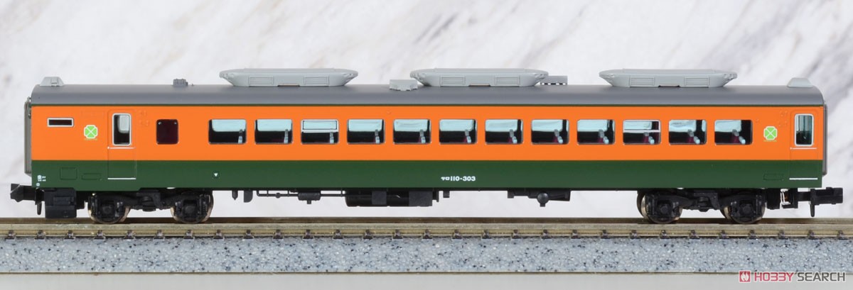 サロ110-300番代 湘南色 2両セット (2両セット) (鉄道模型) 商品画像1