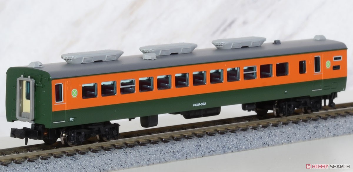 サロ110-300番代 湘南色 2両セット (2両セット) (鉄道模型) 商品画像3