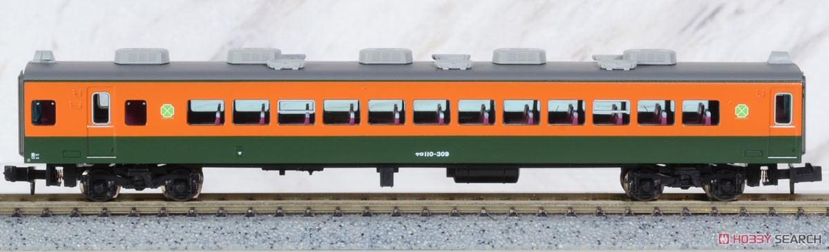 サロ110-300番代 湘南色 2両セット (2両セット) (鉄道模型) 商品画像4