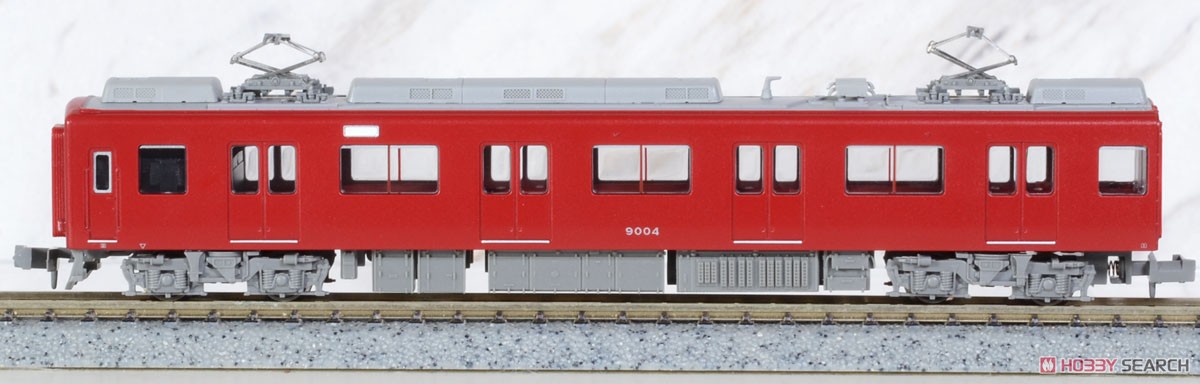 Kintetsu Series 9000 Mono-tone Red Two Car Set (Addtional Unit/without Motor) (Add-On 2-Car Set) (Model Train) Item picture1