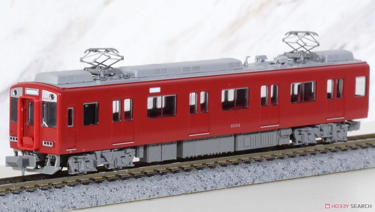 Kintetsu Series 9000 Mono-tone Red Two Car Set (Addtional Unit/without Motor) (Add-On 2-Car Set) (Model Train) Item picture2