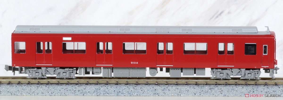 Kintetsu Series 9000 Mono-tone Red Two Car Set (Addtional Unit/without Motor) (Add-On 2-Car Set) (Model Train) Item picture4
