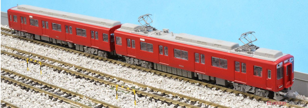 Kintetsu Series 9000 Mono-tone Red Two Car Set (Addtional Unit/without Motor) (Add-On 2-Car Set) (Model Train) Other picture1