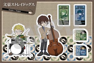 Bungo Stray Dogs Sticker Osamu Dazai & Doppo Kunikida Jazz Night Ver. (Anime Toy)