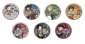 Bungo Stray Dogs Trading Mat Can Badge Jazz Night Ver. (Set of 7) (Anime Toy)