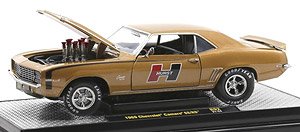 1969 Chevrolet Camaro SS/RS 396 HURST - Gold Metallic (ミニカー)