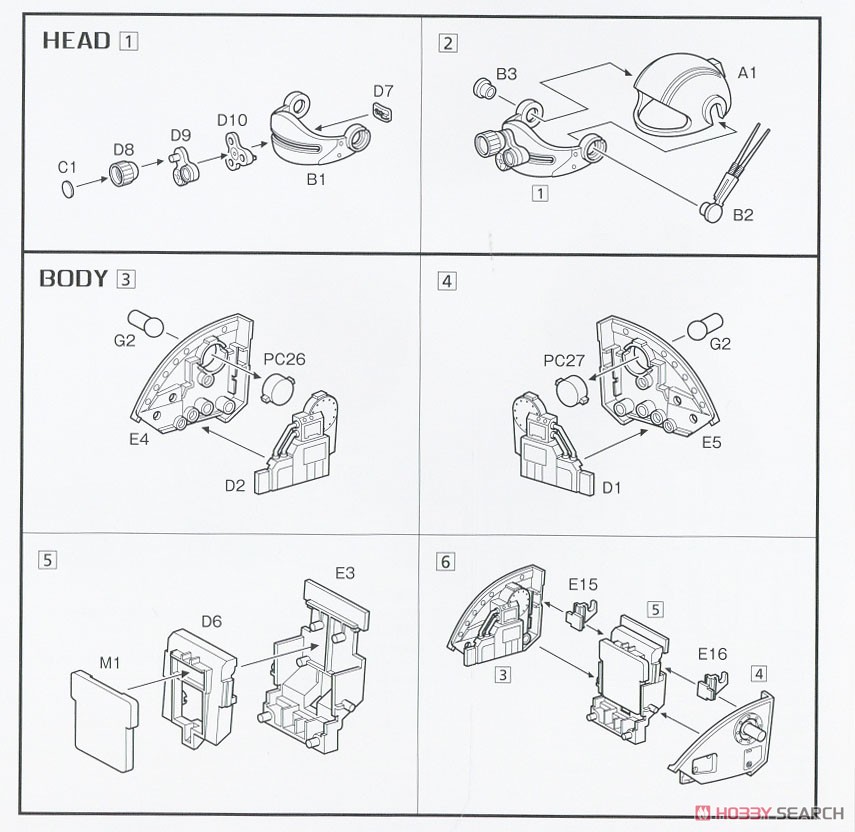 Brutish Dog [ST Version] (Plastic model) Assembly guide1