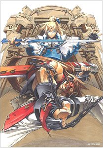 Guilty Gear Xrd -SIGN- Metal Poster Arcade Ver. Illustration (Anime Toy)