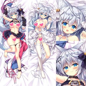永山ゆうのん先生描きおろし 呪われワーウルフ・ヘレナウエディング＆私服抱き枕カバー (キャラクターグッズ)