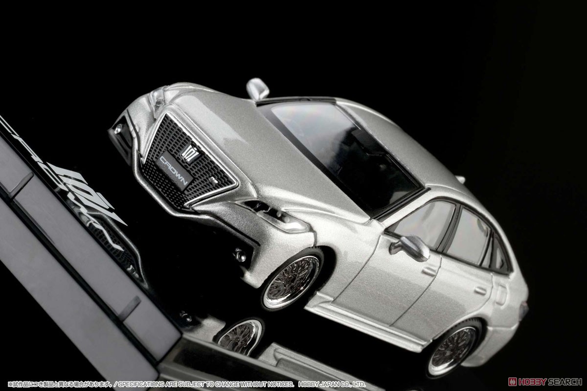 Toyota Crown 2.0 RS Custom Version Silver Metallic (Diecast Car) Item picture3