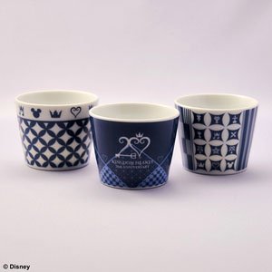 Kingdom Hearts 20th Anniversary Soba Cup Set (Anime Toy)