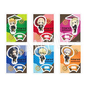 Tokyo Revengers Trading Acrylic Stand Mini Chara Kimono Ver. (Set of 6) (Anime Toy)