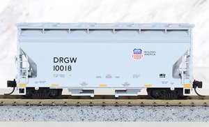 092 00 501 (N) ホッパー貨車 UP (DRGW) #10018 ★外国形モデル (鉄道模型)
