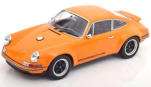 Singer 911 Coupe Orange / Black (Diecast Car)