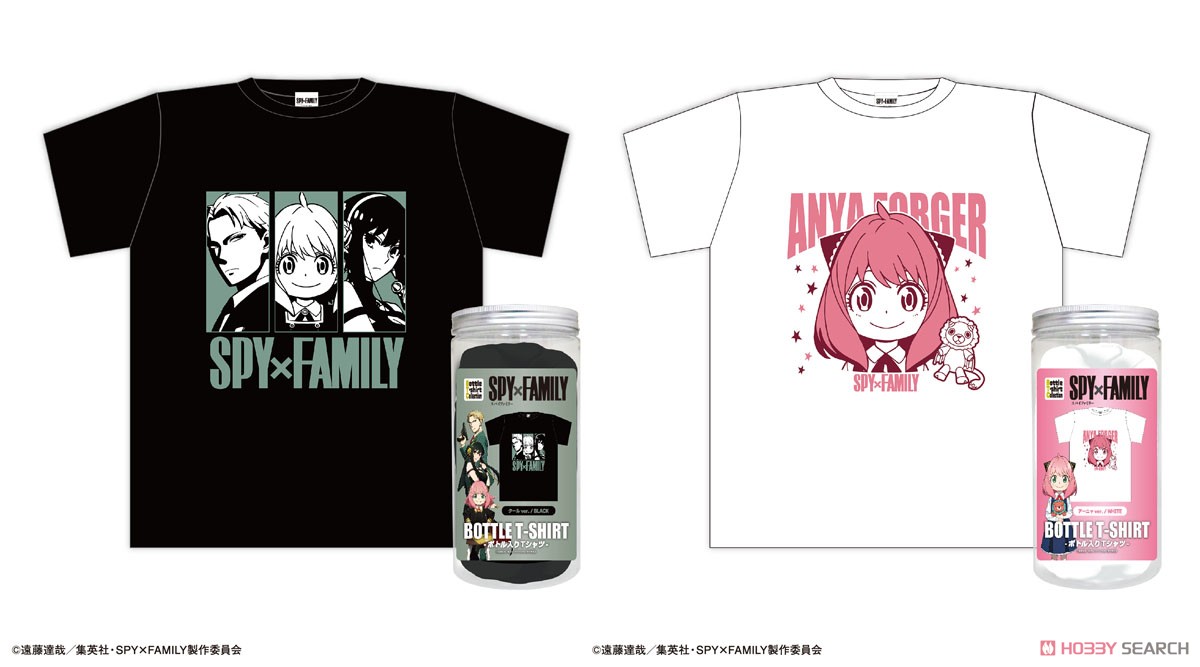 Spy x Family Bottle T-Shirt B Anya Ver. (White) (Anime Toy) Other picture1