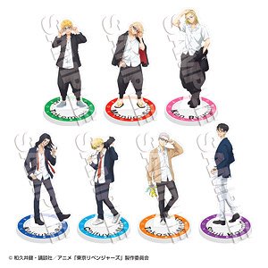 [Tokyo Revengers] Mini Mini Acrylic Stand Collection Glasses (Set of 7) (Anime Toy)