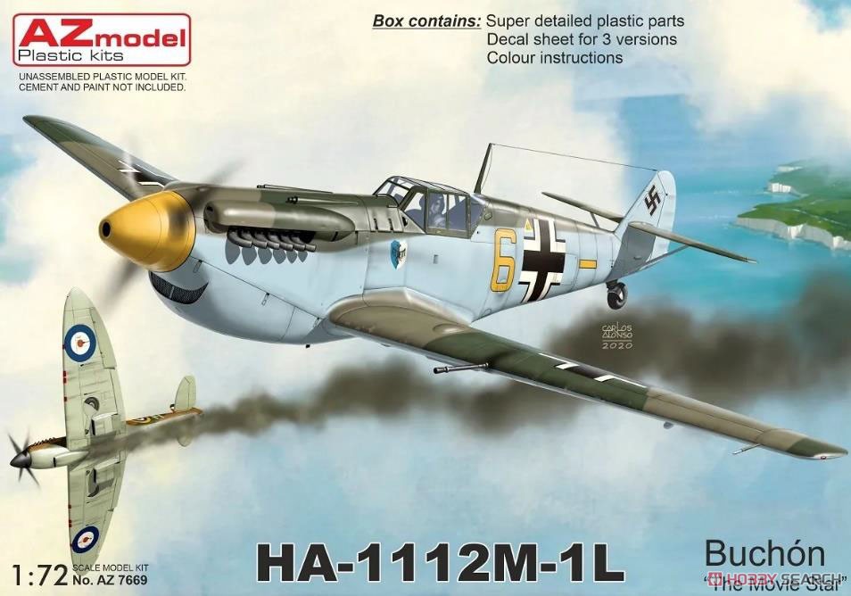 HA-1112M-1L Buchon `The Movie Star` (Plastic model) Package1
